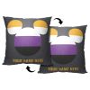 [Personalization Only] Disney Pride Enby Flag Mickey Personalized Printed Throw Pillow