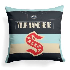 [Personalization Only] 2024 Winter Classic Kraken Jersey Personalized Throw Pillow