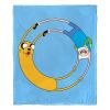 Adventure Time Silk Touch Throw Blanket, 50" x 60", Endless Friendship