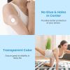 100Pcs Sensor Covers for Libre Waterproof Sweatproof Strong Stick Transparent Invisible Adhesive Patches No Glue Hole On The Center Long Lasting Tape