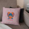 [Personalization Only] Disney Lilo & Stitch - Love Me, Personalized Printed Throw Pillow