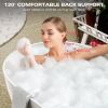 Immerse Yourself in Unmatched Luxury with Our Handcrafted Solid Surface Freestanding Bathtub - Perfect for Relaxation and Rejuvenation - 62.90*29.52 2