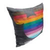 [Personalization Only] Disney Pride Full Pride Flag Mickey Personalized Printed Throw Pillow