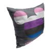[Personalization Only] Disney Pride Genderfluid Flag Mickey Personalized Printed Throw Pillow