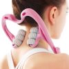 Neck Roller Massager 360¬∫ Rotatable Trigger Point Roller Portable Massager with 6 Balls for Neck Leg Thigh Foot Pain Relief
