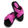 Women's Slippers Silk Soft Platform Ladies Slides Shoes 2022 Summer Fashion Thick Bottom Female Slipper Woman Flip-flops